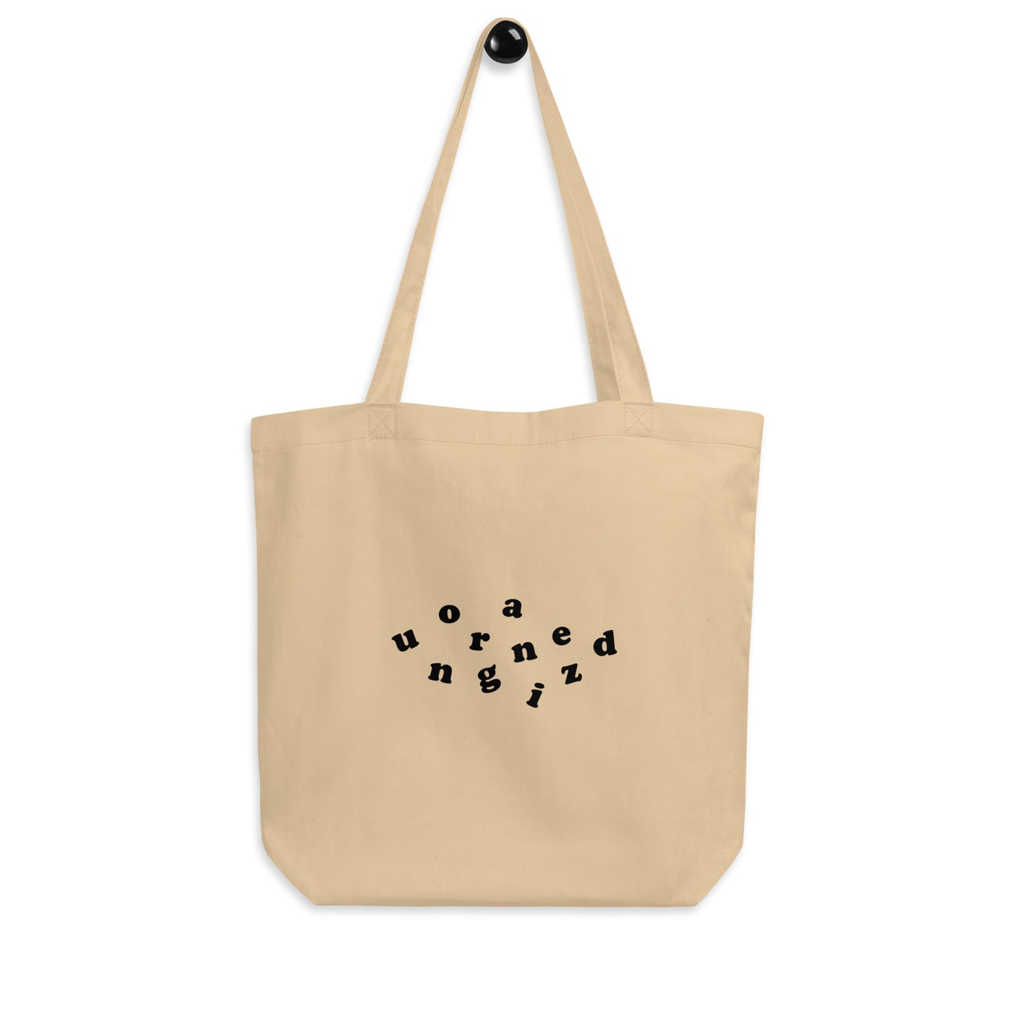 unorganized tote bag